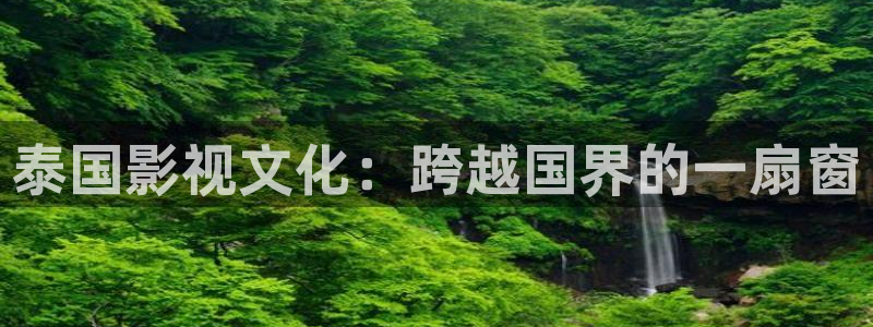 电影 熊猫：泰国影视文化：跨越国界的一扇窗